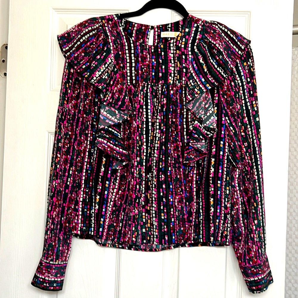 Marie Oliver Printed Blouse